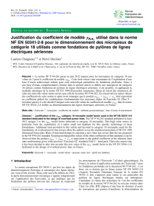 Micropieux et Norme NF EN 50341-2-8 : Justification du Coefficient