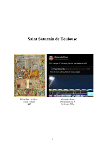 Saint Saturnin de Toulouse : Histoire et Martyre