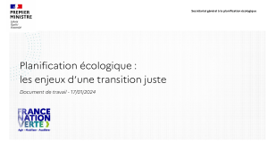 Planification écologique : transition juste