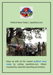 Political News Today - Jvpolitical.com