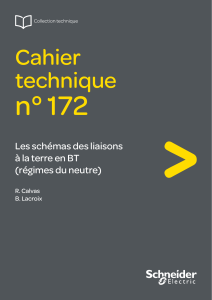 Sch&eacute;mas des liaisons &agrave; la terre BT : R&eacute;gimes du neutre