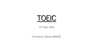 TOEIC Part 1: Vocabulary & Practice for Beginners