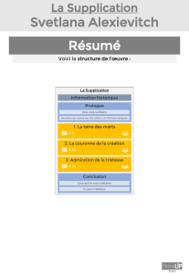 La Supplication : R&eacute;sum&eacute; et Analyse de l'&oelig;uvre d'Alexievitch