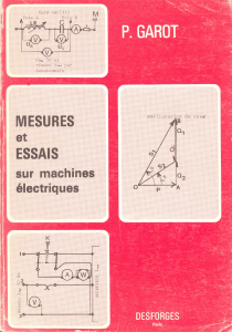 Electrical Machine Measurements & Testing Textbook