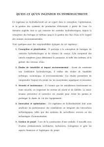 Ingénieur Hydroélectricité: Rôle, Responsabilités et Doctorat