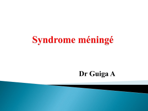 Syndrome méningé : causes, symptômes et diagnostic