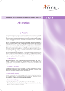 Absorption des gaz dangereux : Guide technique