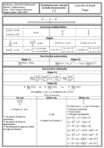 Résumé Mathématique Terminale S