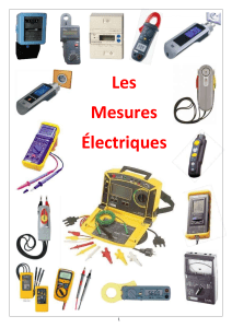 Mesures Électriques : Cours Complet