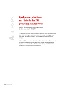 Échelle TRL : Explications et Niveaux de Maturité Technologique