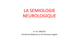 Sémiologie Neurologique: Examen Clinique et Diagnostic
