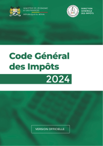 Code G&eacute;n&eacute;ral des Imp&ocirc;ts B&eacute;nin 2024