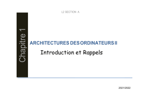 Architecture Ordinateur: Structure de Pile dans 8086