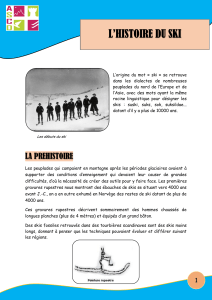 fiche peda histoire du ski