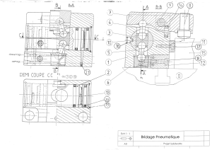 Sch&eacute;ma Technique: Bridage Pneumatique