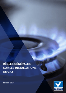 Règles Générales Installations Gaz 2021 - Vinçotte