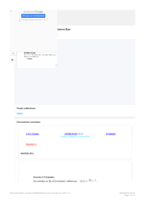 Cours Maths Terminale S : Continuit&eacute; et D&eacute;rivabilit&eacute;