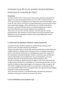 Autorité de l'état sous Richelieu