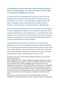 Les Merlinettes: Femmes Soldats de la France Libre