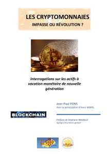 Cryptomonnaies : Impasse ou Révolution ? Analyse et Perspectives