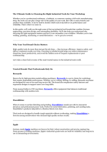 Industrial Tool Guide: Top Brands & Selection Tips