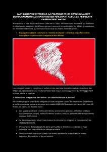 Philosophie Int&eacute;grale vs. Trumpisme: Un Entretien IA