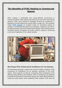 PTAC Heating Benefits in Commercial Spaces
