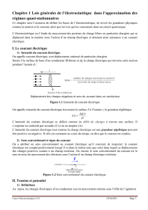 Cours d'électrocinétique : Lois générales et régimes quasi-stationnaires