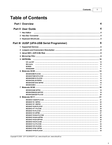 UPA-USB Device Programmer User Manual
