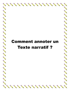 Annoter les textes narratifs : un guide complet