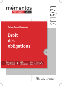 Droit des obligations : Cours complet et synthétique