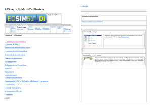 EdSim51 - Guide de l'utilisateur