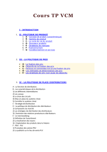 Stratégies marketing : Produit, Prix, Place, Promotion, Planification