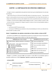 Comptabilisation Opérations Commerciales : Cours Complet
