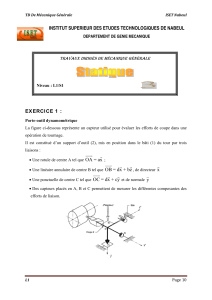 Exercices de Mécanique Générale: Problèmes et Solutions de Statique