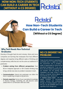 Tech Careers for Non-Tech Graduates | Pedestal Techno World