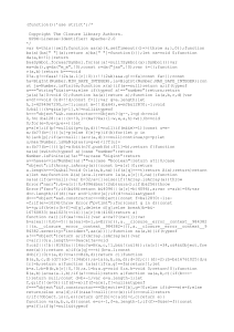 Code Source JavaScript de la Bibliothèque Closure