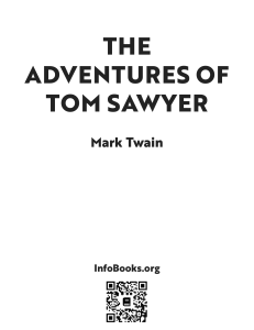 The Adventures of Tom Sawyer by Mark Twain