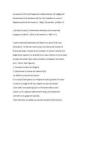 Exercices de Physique : Mouvement et Forces