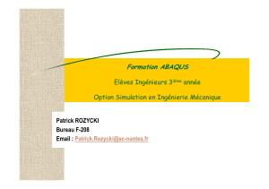 Formation ABAQUS : Simulation en Ingénierie Mécanique