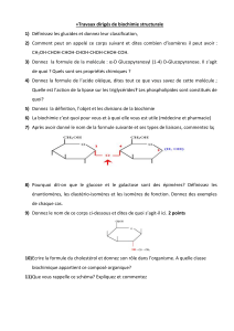 Exercices de Biochimie Structurale