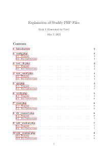 Studify PHP Files Explained: Configuration & Student Management