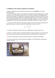 Moteurs Synchrones vs. Asynchrones : Différences Clés