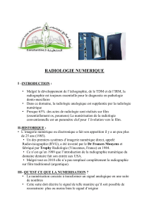Radiologie Num&eacute;rique : Cours Complet sur l'Imagerie M&eacute;dicale