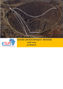 Cours Géotechnique Minière 2018-2019
