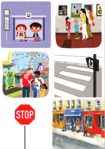 Scènes de la vie quotidienne : vocabulaire et sécurité