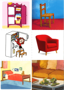 Illustrations d'objets du quotidien pour enfants