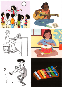 Illustration musicale : Instruments et musiciens