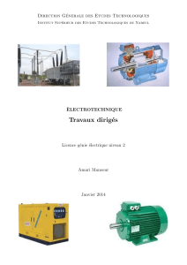 Exercices corrig&eacute;s: Transformateurs et Machines &agrave; courant continu