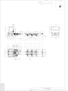 Schéma Technique Châssis Camion